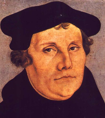 Portrait von Luther