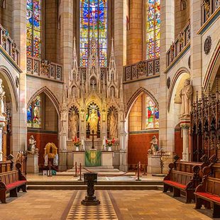 Innenansicht der Schlosskirche Wittenberg