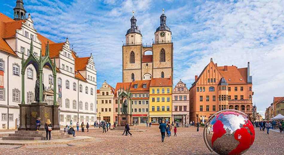 Marktplatz mit Stadtkirche