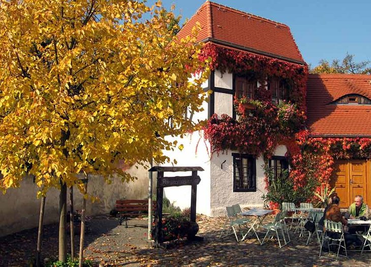 Burgwächterhaus an der Burg Düben