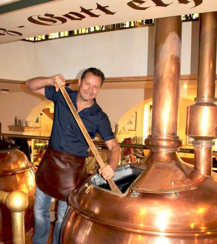 Braumeister in der Brauerei