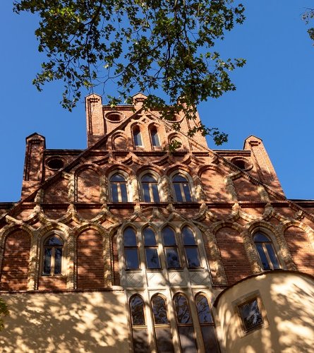 Lutherhaus Giebel in Wittenberg  
