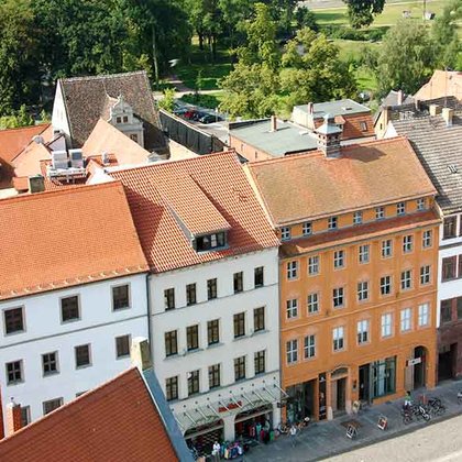 Luftbild Cranach-Haus Markt 4