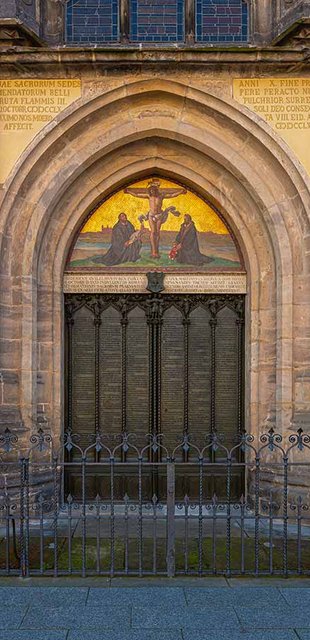 Thesentür an der Schlosskirche Wittenberg