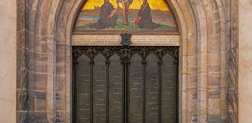 Thesentür an der Schlosskirche Wittenberg