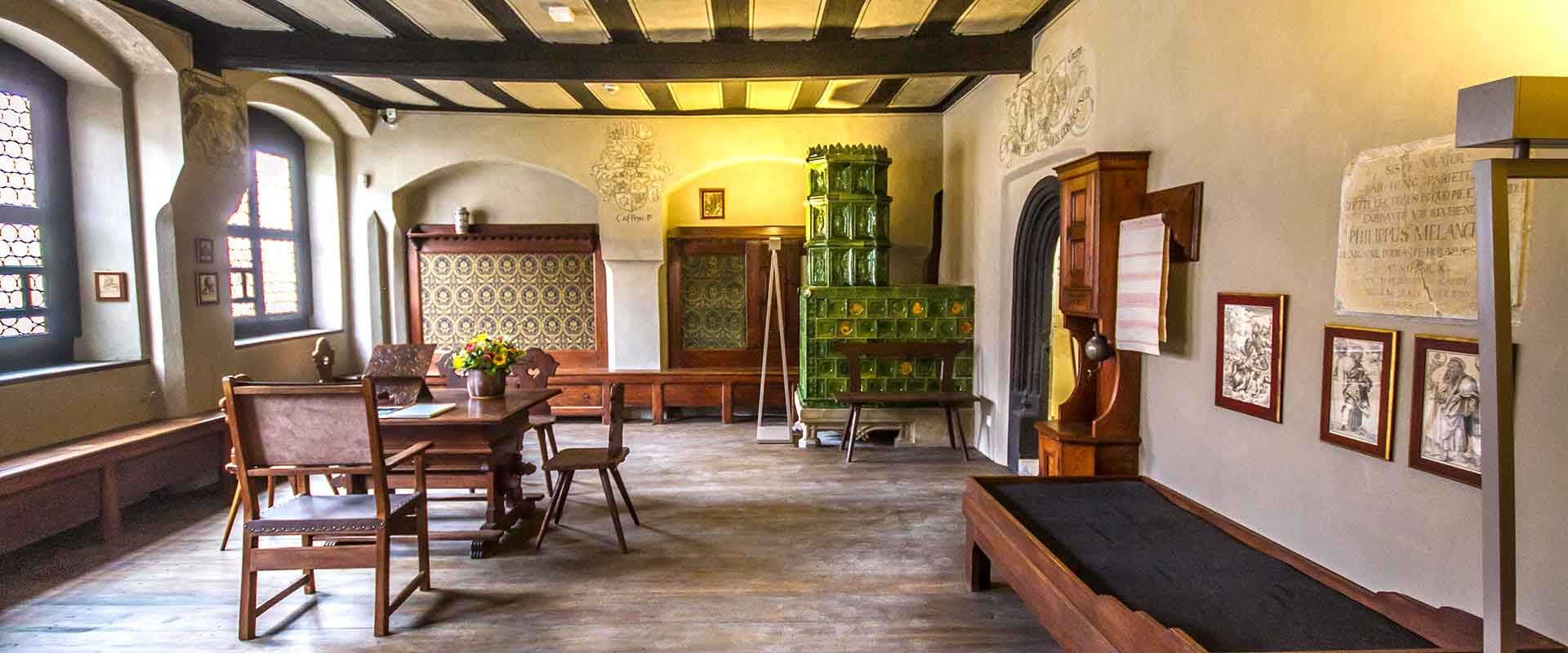 Studier- und Sterbezimmer Philipp Melanchthons im Melanchthonhaus
