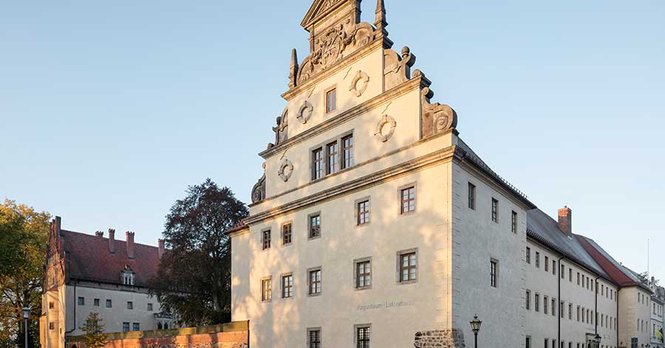 Außenansicht des Augusteums Wittenberg
