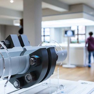 Blick in die Ausstellung Futurea Science Center