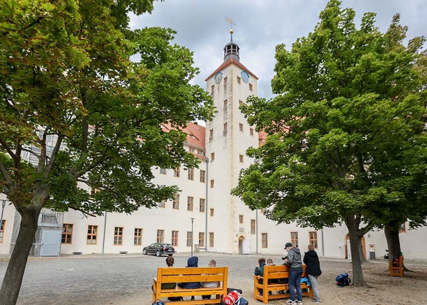 Innenhof Schloss Pretzsch
