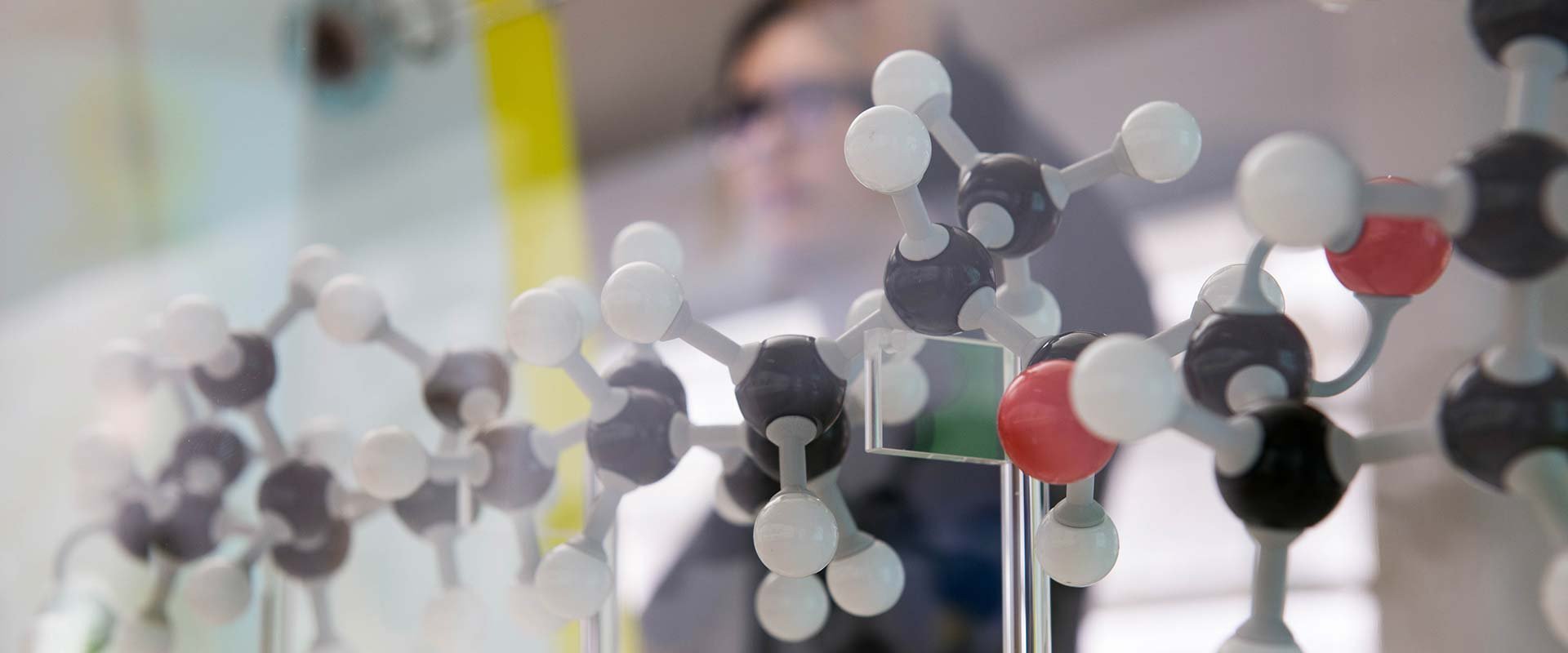 Nachbau der Moleküle im Futurea Science Center
