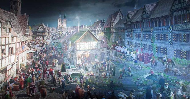 Innenansicht Asisi Panorama