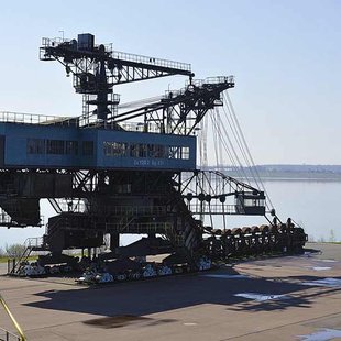 Bagger Mad Max in Ferropolis