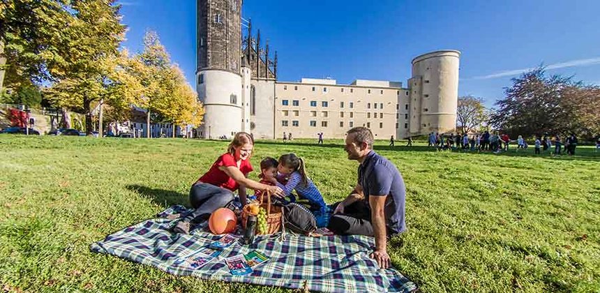 Picknick auf der Schlosswiese
