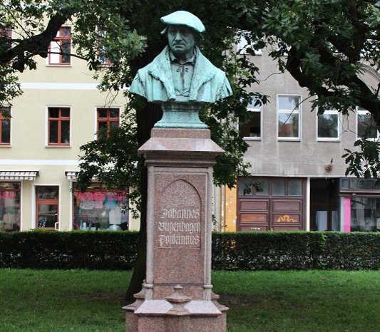 Bugenhagen-Büste in Wittenberg 