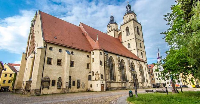 Außenansicht der Stadtkirche