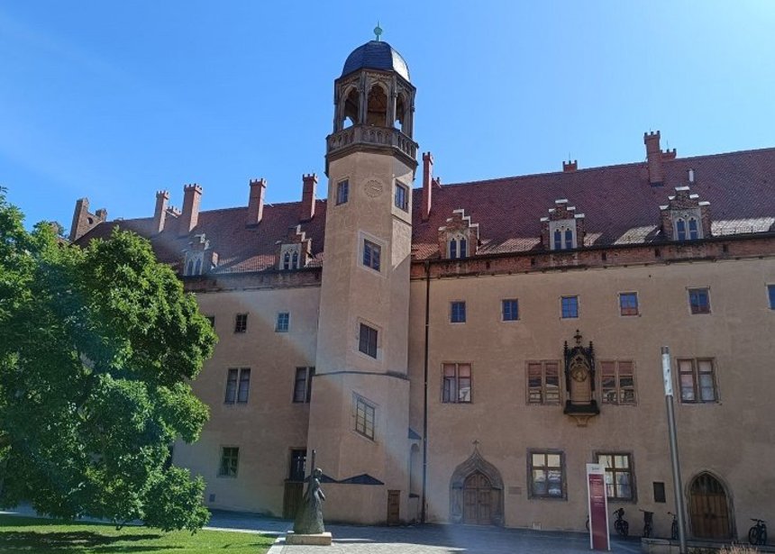 Blick auf das Lutherhaus