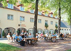 Biergarten im Wörlitzer Hof