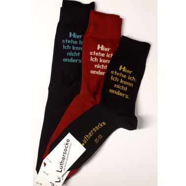 Luthersocken 3er Pack deutsch